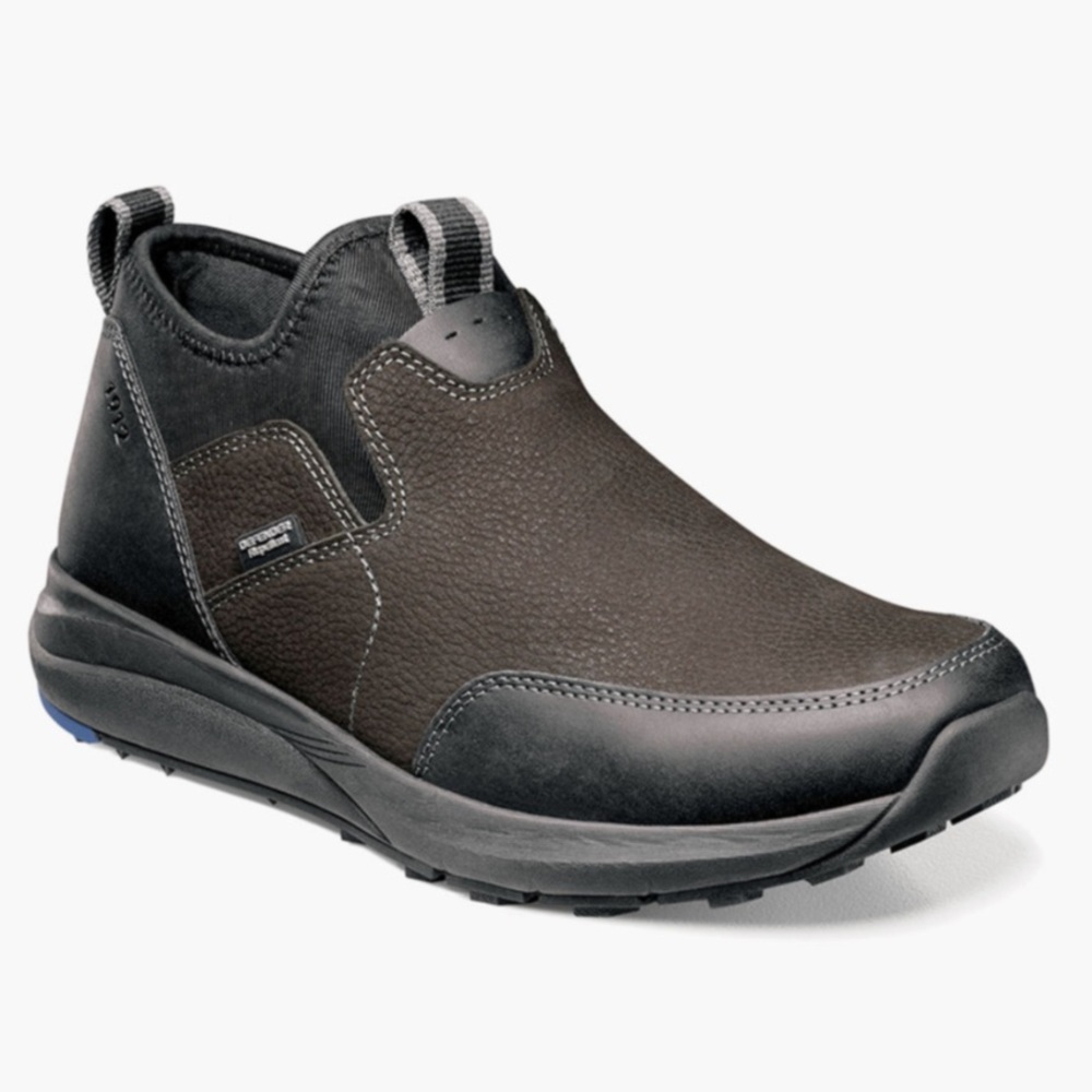 Nunn Bush excursion Dark Leather Slip-On Shoes
